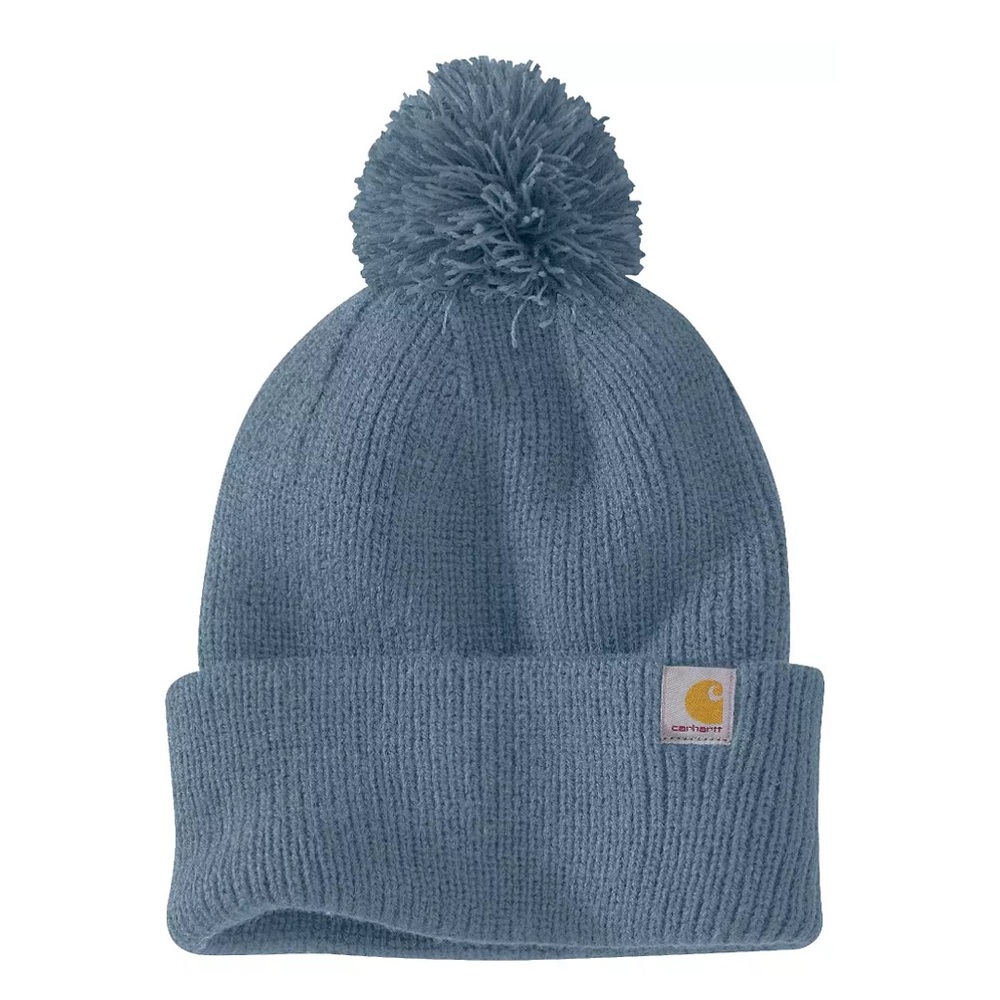 Carhartt Women's Knit Pom-Pom Cuffed Beanie